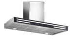 Schweigen Silent Alba Black Wallmount Rangehood 900mm KLS-ALBB9S (SECOND)