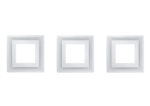Schweigen Silent PARADIGMA Cassette Rangehood (x3) White CC-PARA3W (BOX-DAMAGED)