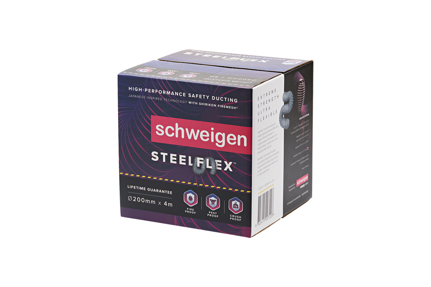 Schweigen SteelFlex™ high performance safety ducting