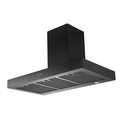 Schweigen Black Wallmount Rangehood 900mm (Non-Silent) - TSH-900B (SECOND) - Image 4