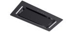 Schweigen Black Glass Non-Silent Undermount Rangehood 600mm BGUM-6B (BOX-DAMAGED)