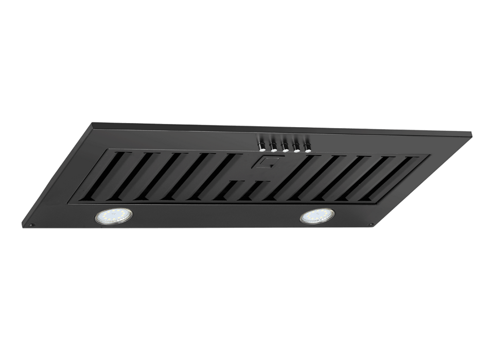 Schweigen Black Non-Silent Undermount Rangehood 600mm SWU-6B (BOX-DAMAGED)