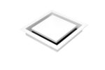 White Square Recessed Diffuser - DF-W